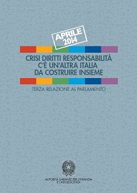 INFANZIA TERZA RELAZIONE AL PARLAMENTO