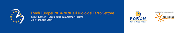 Fondi Eu 2014-2020 e Terzo Settore