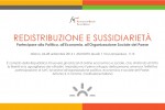 Redistribuzione e sussidiarietà partecipare alla politica, all’economia, all’organizzazione sociale del paese