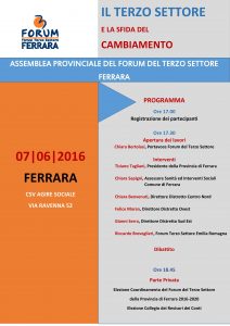 Programma Assemblea Forum