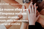 Nuove sfide per l'impresa sociale: il 12 marzo seminario a Pisa