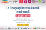 "Le disuguaglianze tra i mondi e nei mondi", il 4 giugno a Roma