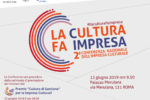 Seconda Conferenza dell'Impresa culturale e Premio Cultura di Gestione. Roma 12-13 giugno
