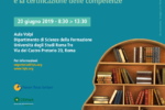Il ruolo dell’università e del terzo settore per la formazione, lo sviluppo e la certificazione delle competenze