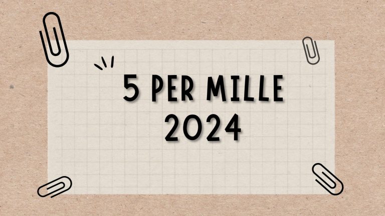 Accesso al 5 per mille - anno 2024 - Forum Terzo Settore